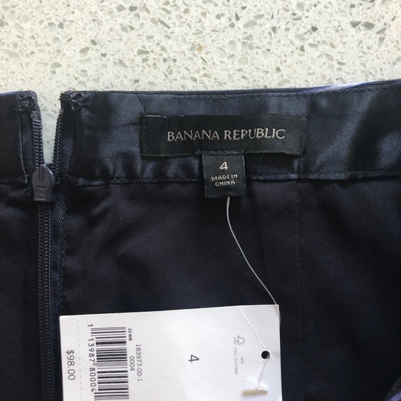 Banana Republic Brushstroke Print Pencil Skirt - Picture 5 of 5